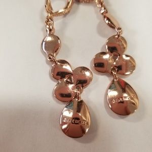 Givenchy rose fgold earrings